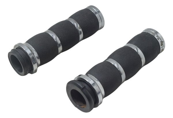 Par Manopla Custom Harley Touring Road King 08-11 Preto