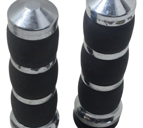 Par Manopla Custom Harley Touring Road King 08-11 Preto