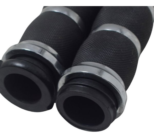 Par Manopla Custom Harley Touring Road King 08-11 Preto