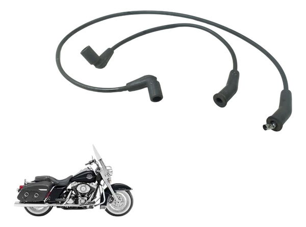 Par Cabo Bobina Ignição C/det Harley Touring Road King 08-11
