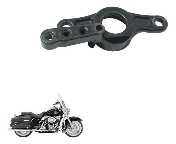 Suporte Pedaleira Tras Esq Harley Touring Road King 08-11 Preto