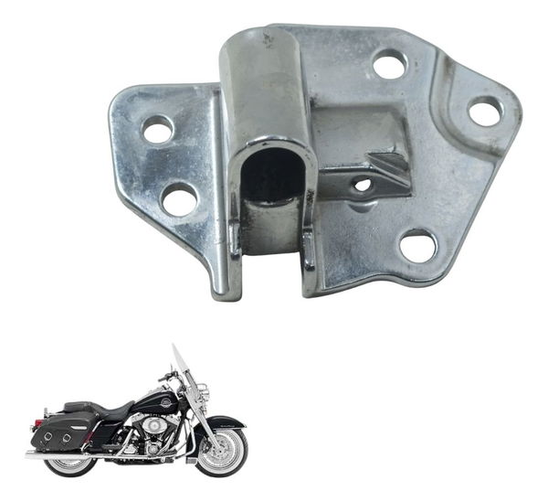 Suporte Pedal Descanso Later Harley Touring Road King 08-11