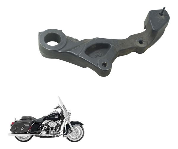 Suporte Pinça Freio Tras Harley Touring Road King 08-11 Orig