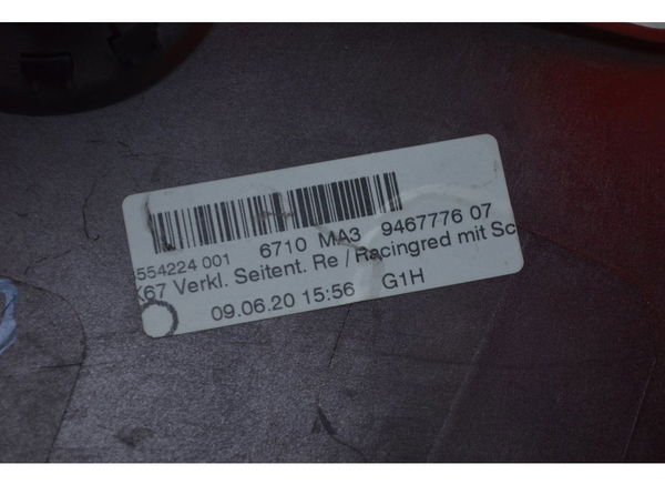 Carenagem Lateral Direita C/avaria Bmw S 1000 Rr 24-25 Origi