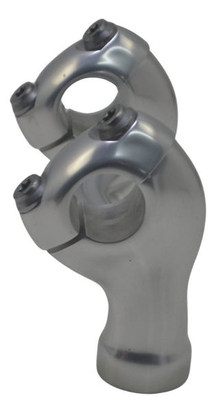 Riser Guidão Bmw R 18 Classic 21-23 Original Prateado