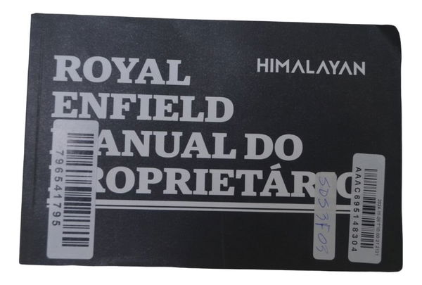 Manual Proprietário Royal Enfield Himalayan 19-23 Original