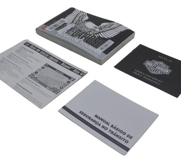 Manual Proprietário Harley-davidson Touring 2020 Original