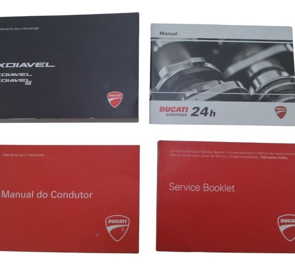 Manual Proprietário Ducati Diavel 11-16 Original
