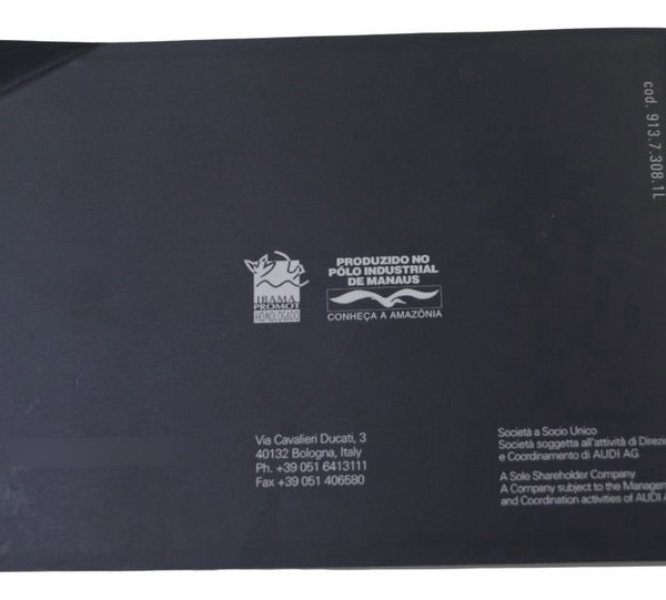 Manual Proprietário Ducati Diavel 11-16 Original