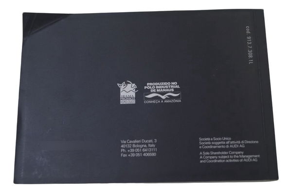 Manual Proprietário Ducati Diavel 11-16 Original