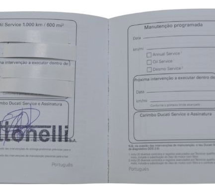Manual Proprietário Ducati Diavel 11-16 Original