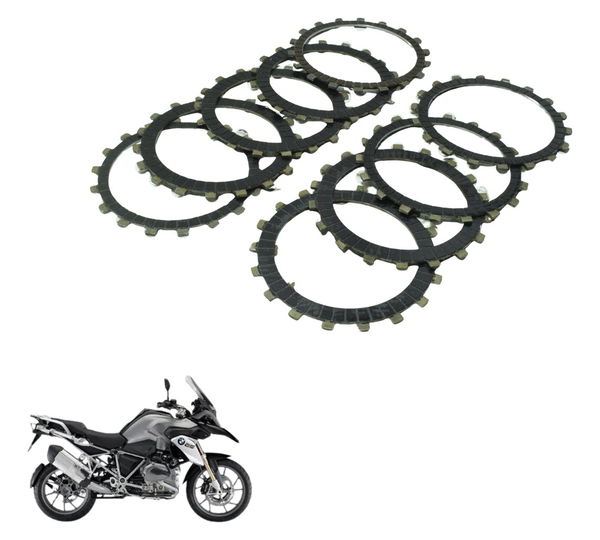 Jogo Disco Embreagem Bmw R 1200 Gs 13-19 Original