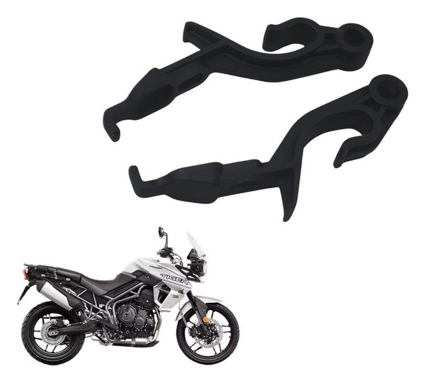 Par Suporte Banco Triumph Tiger 800 Xrx 18-20 Original Preto