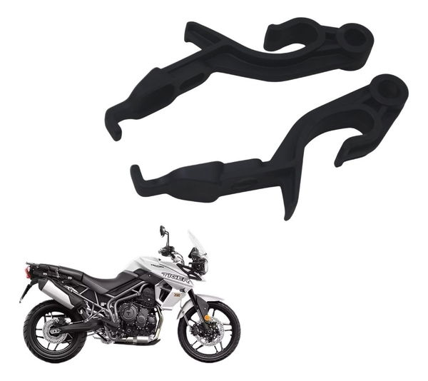 Par Suporte Banco Triumph Tiger 800 Xrx 18-20 Original Preto