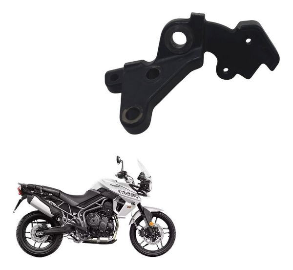 Suporte Pedal Descanso Lateral Triumph Tiger 800 Xrx 18-20 Preto