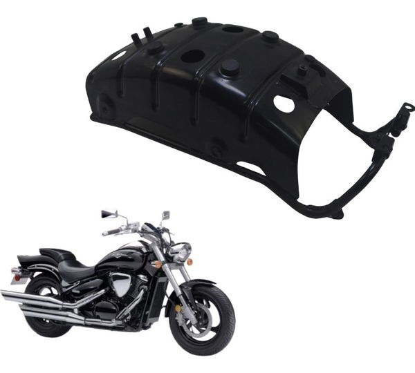 Alma Suporte Paralama Tras Suzuki Boulevard M 800 09-11 Orig Preto