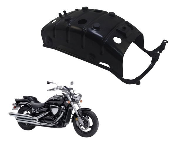 Alma Suporte Paralama Tras Suzuki Boulevard M 800 09-11 Orig Preto