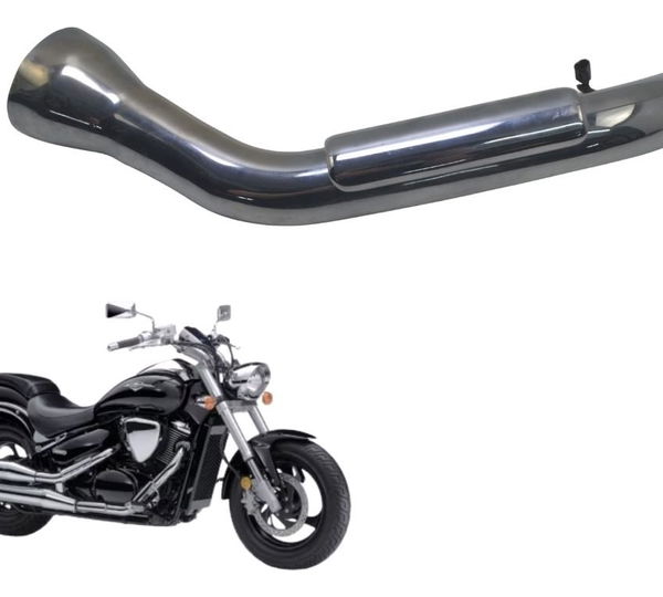 Capa Escape Traseira Suzuki Boulevard M 800 09-11 Original