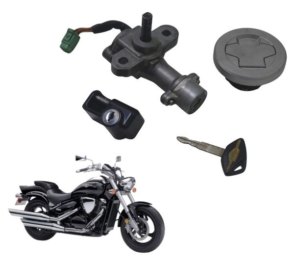 Kit Chave Ignição Suzuki Boulevard M 800 09-11 Original