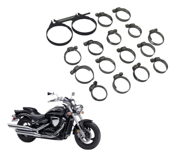 Kit Abraçadeira Diversas Suzuki Boulevard M 800 09-11 Origi