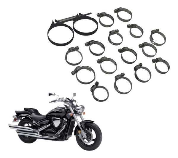 Kit Abraçadeira Diversas Suzuki Boulevard M 800 09-11 Origi