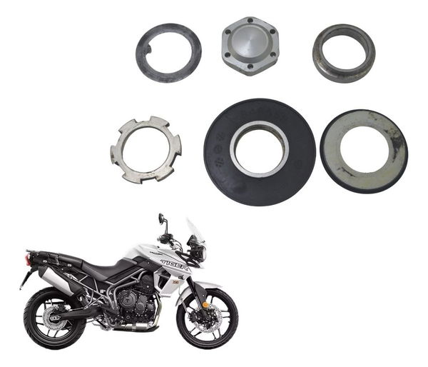Kit Porca Mesa Inferior Triumph Tiger 800 Xrx 18-20 Original
