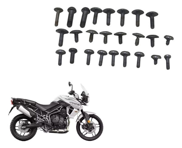 Kit Parafuso Carenagem Triumph Tiger 800 Xrx 18-20 Original
