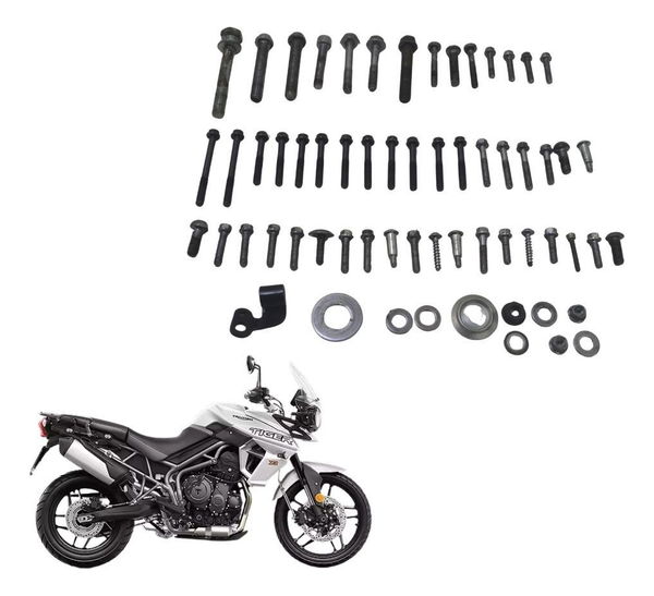 Kit Parafuso Motor Diversos Triumph Tiger 800 Xrx 18-20 Orig