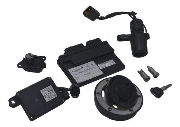 Kit Chave Ignição Módulo Code Triumph Tiger 800 Xrx 18-20