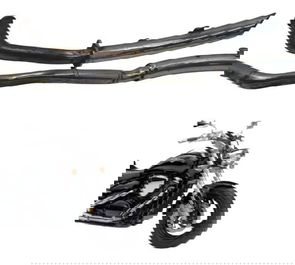 Par Ponteira Esportiva C/avaria Suzuki Boulevard M 800 09-11