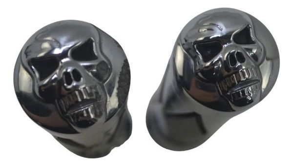 Par Manopla Paralela C/detalhes Suzuki Boulevard M 800 09-11 Prateado