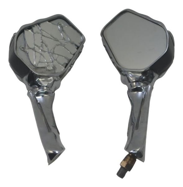 Par Espelho Paralelo C/ Avaria Suzuki Boulevard M 800 09-11