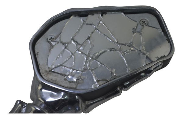 Par Espelho Paralelo C/ Avaria Suzuki Boulevard M 800 09-11