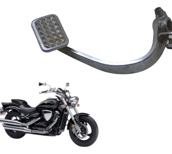 Pedal Freio C/ Avaria Suzuki Boulevard M 800 09-11 Original