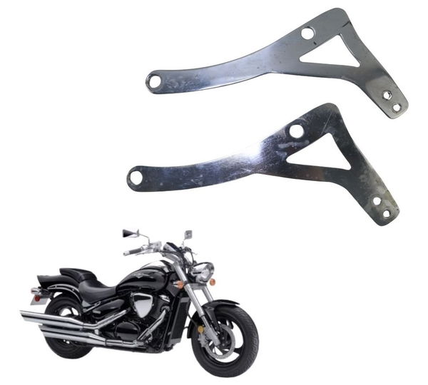 Par Suporte Sissy Bar Suzuki Boulevard M 800 09-11 Original