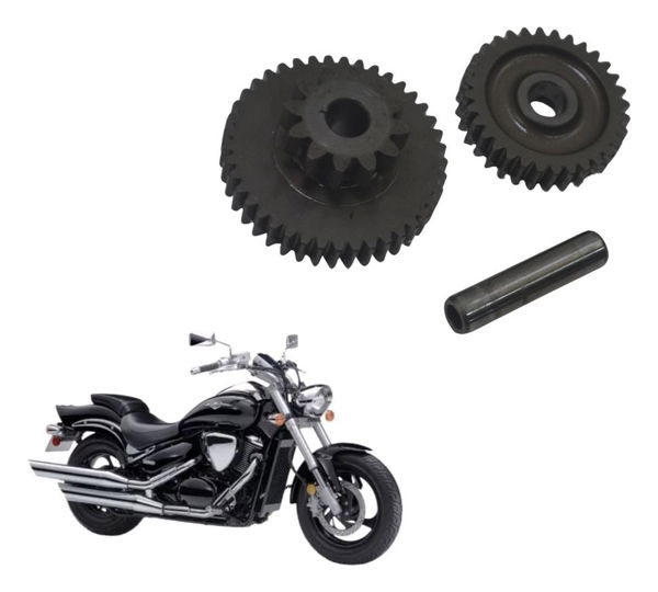 Par Engrenagem  Redução Partida Suzuki Boulevard M 800 09-11