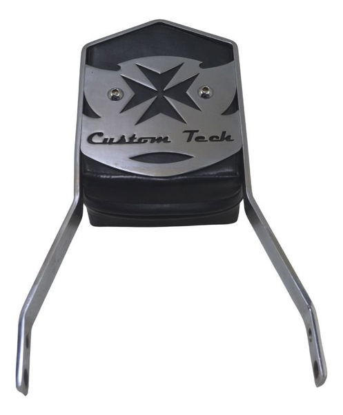 Sissy Bar Custom Tech Suzuki Boulevard M 800 09-11 Preto