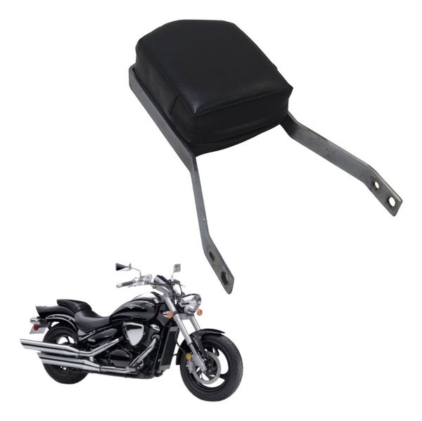 Sissy Bar Custom Tech Suzuki Boulevard M 800 09-11 Preto