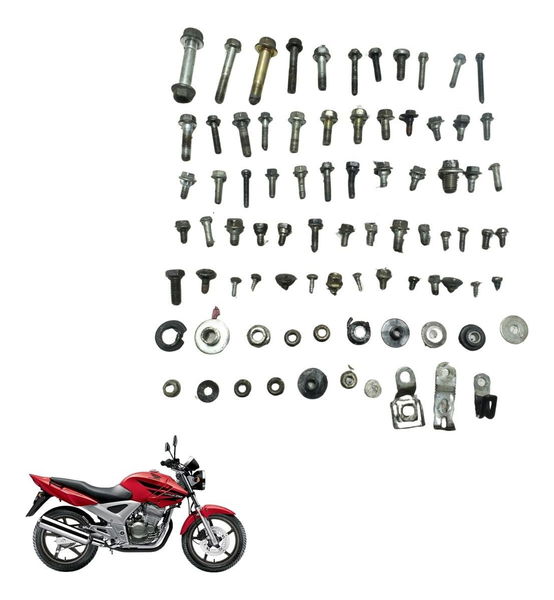 Kit Parafuso Diversos Honda Cbx 250 Twister 02-08 Original