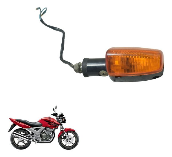 Pisca Diant Esq C/ Det Paralelo Honda Cbx 250 Twister 02-08 Esquerdo