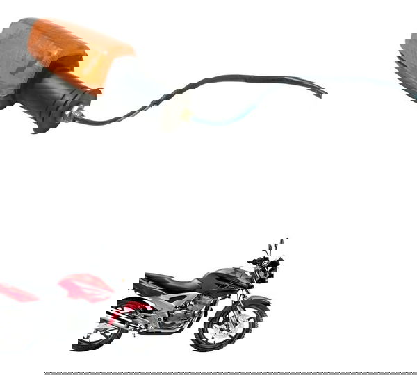 Pisca Traseir Esq C/ava Paralelo Honda Cbx 250 Twister 02-08 Esquerdo