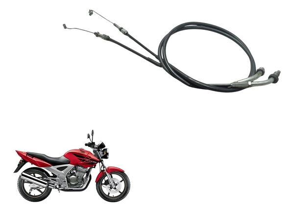 Cabo A E B Acelerador Paralelo Honda Cbx 250 Twister 02-08