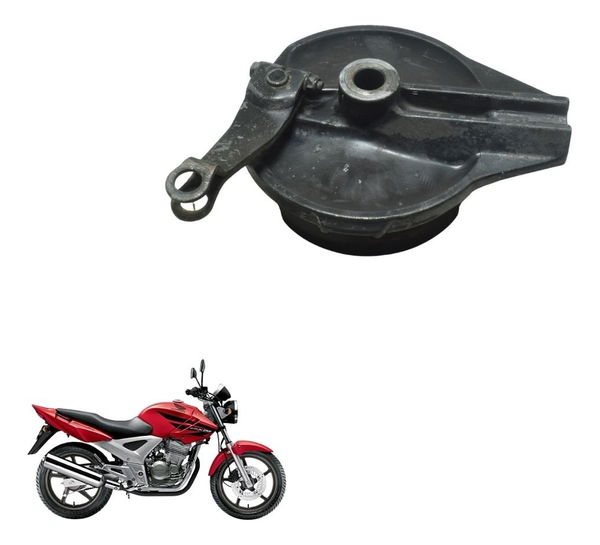 Espelho Freio Roda Traseira Honda Cbx 250 Twister 02-08 Orig