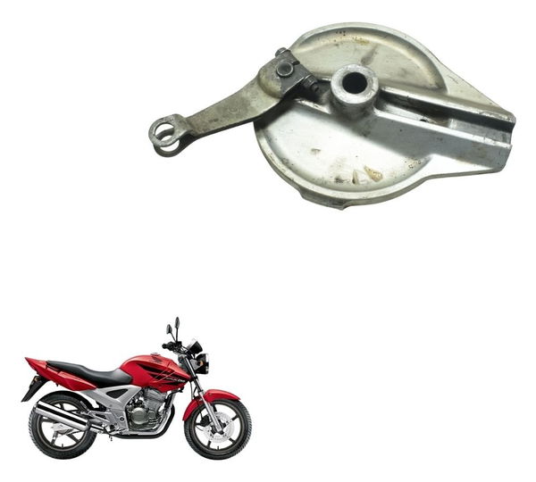 Espelho Freio Roda Traseira Honda Cbx 250 Twister 02-08 Orig