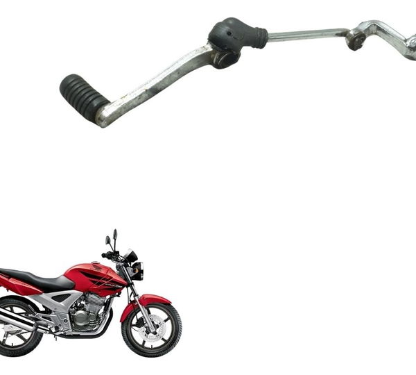 Pedal Câmbio C/detalhes Honda Cbx 250 Twister 02-08 Original