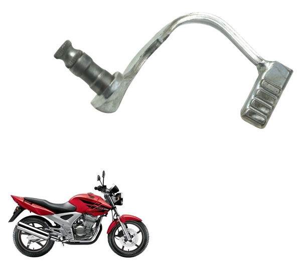 Pedal Freio C/ Avaria Honda Cbx 250 Twister 02-08 Original