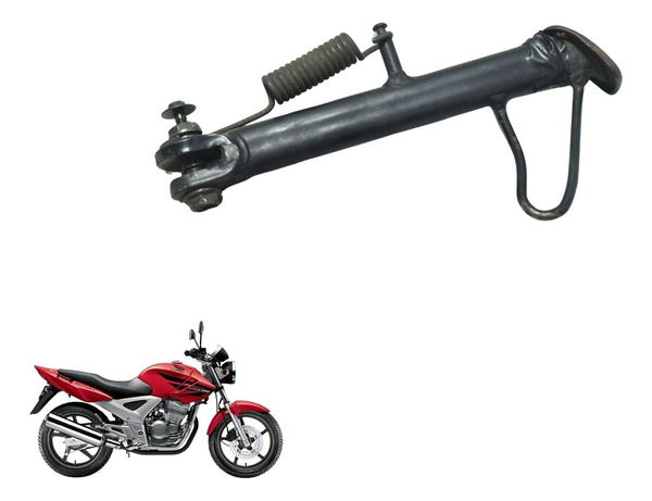Pedal Descanso Lateral C/detalhe Honda Cbx 250 Twister 02-08