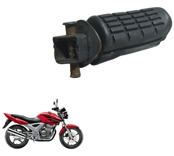 Pedaleira Traseira Direita C/det Honda Cbx 250 Twister 02-08
