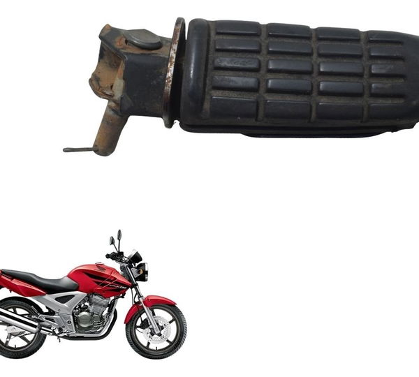 Pedaleira Traseira Direita C/ava Honda Cbx 250 Twister 02-08