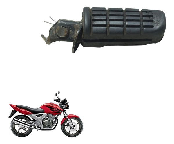 Pedaleira Dianteira Dir C/avaria Honda Cbx 250 Twister 02-08